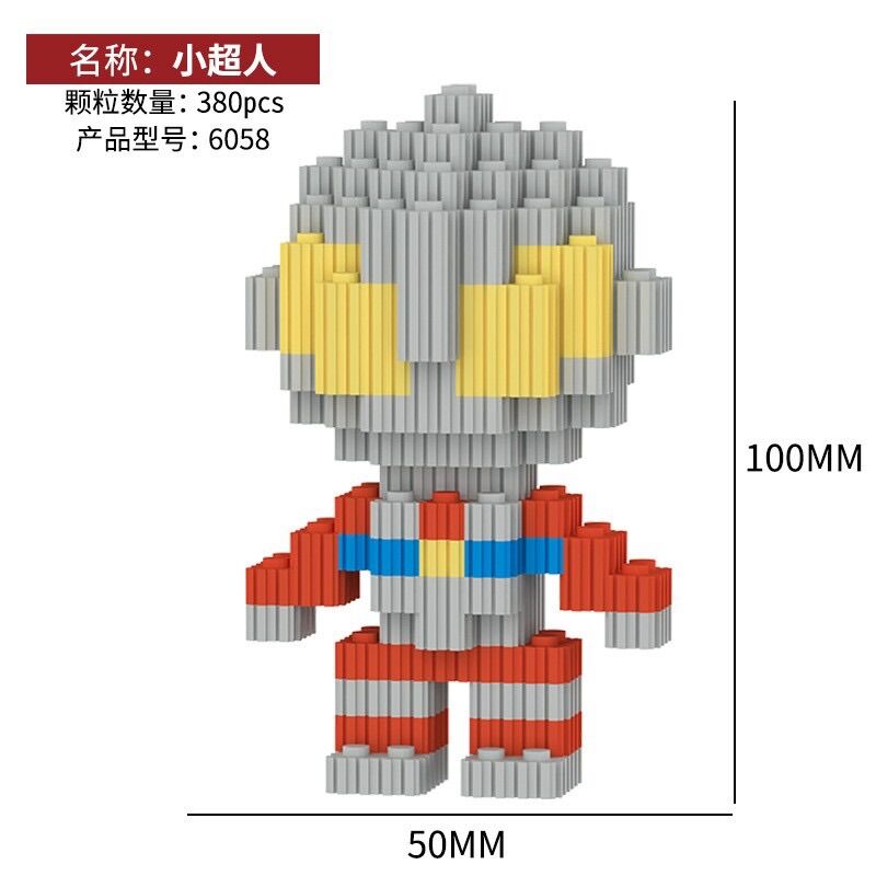 Lego lắp ráp 3d  siêu anh hùng vui nhộn
