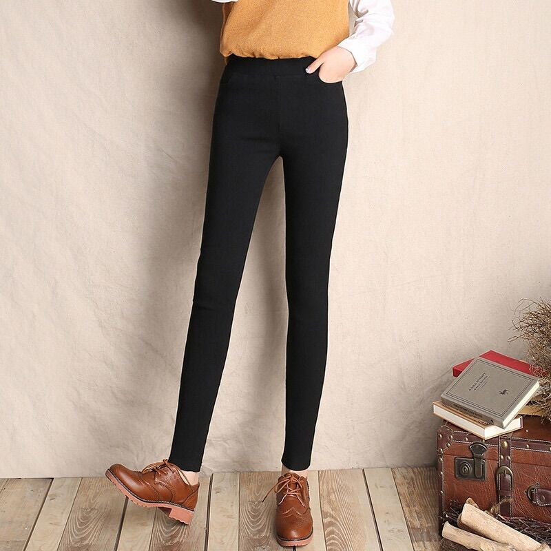Quần kaki thun ôm big size nữ 55-100kg