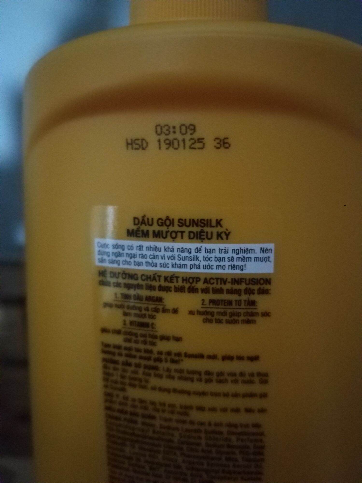 Dầu gội SUNSILK 1,4kg