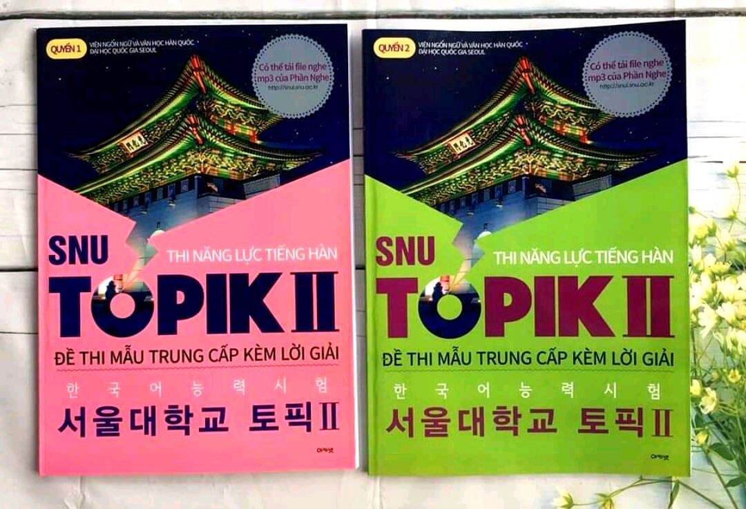 SNU Topik II Seoul_Đề thi mẫu Trung cấp kèm lời giải Tiếng Việt full màu