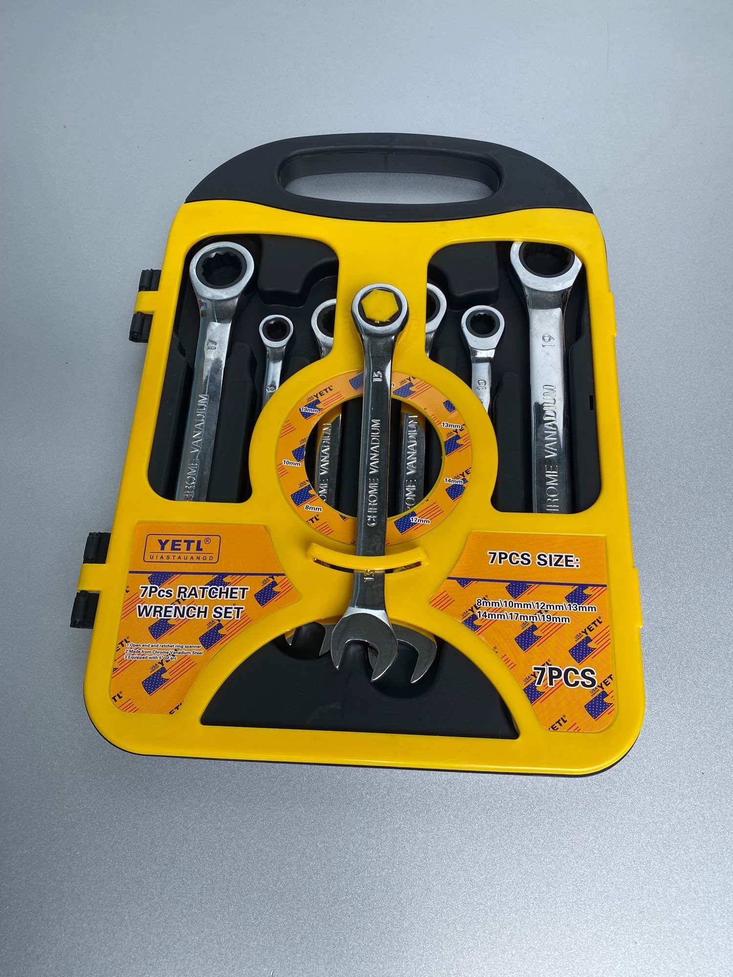 Bộ cờ lê tự động YETL 7 chi tiết 8-19mm