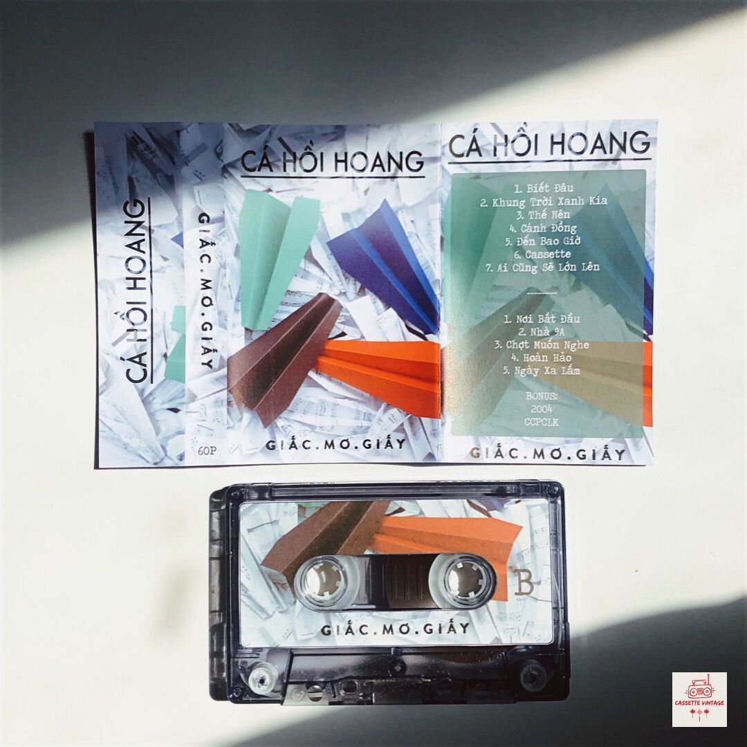 Băng cassette Giấc Mơ Giấy - Cá Hồi Hoang (Custom Cassette Tape)