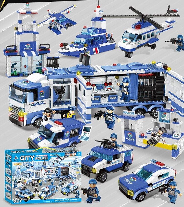 Bộ đồ chơi xếp hình lego siêu cảnh sát