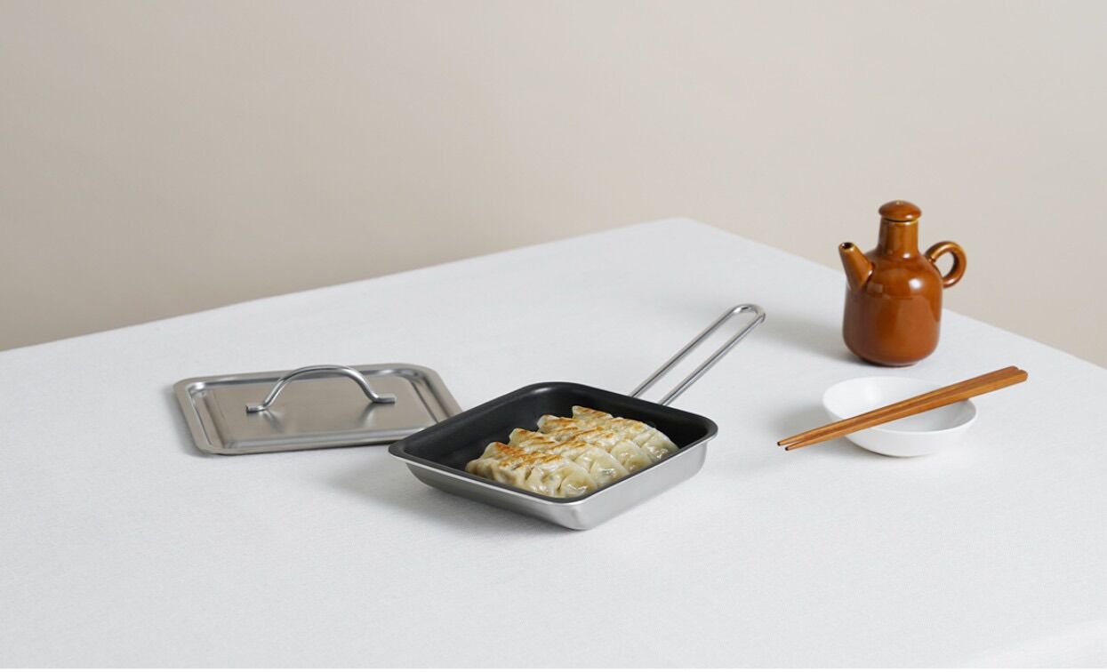 [HCM]Chảo Vuông Edelkochen Kyoza 3 lớp size 18cm