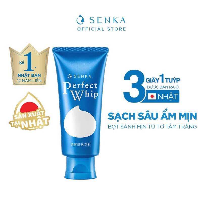 Sữa rửa mặt senka 120g