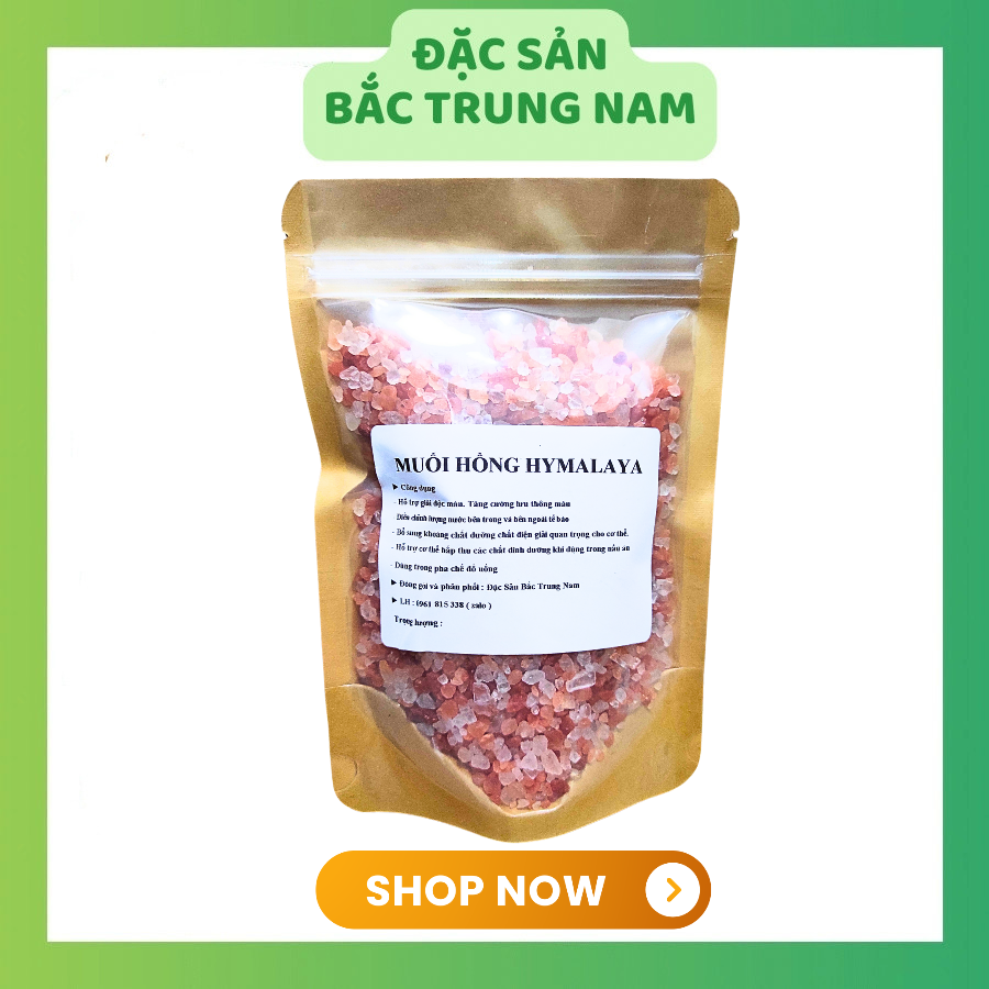 Đá muối hồng Himalaya 100 - 500g