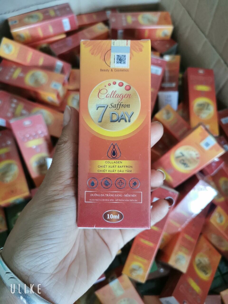 SERUM COLLAGEN SAFFRON TÁI SINH 7 DAY OLIC