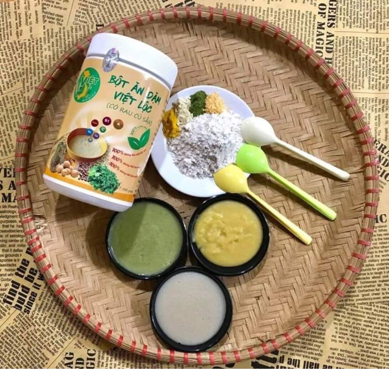 Bột ăn dặm Việt Lộc 500g