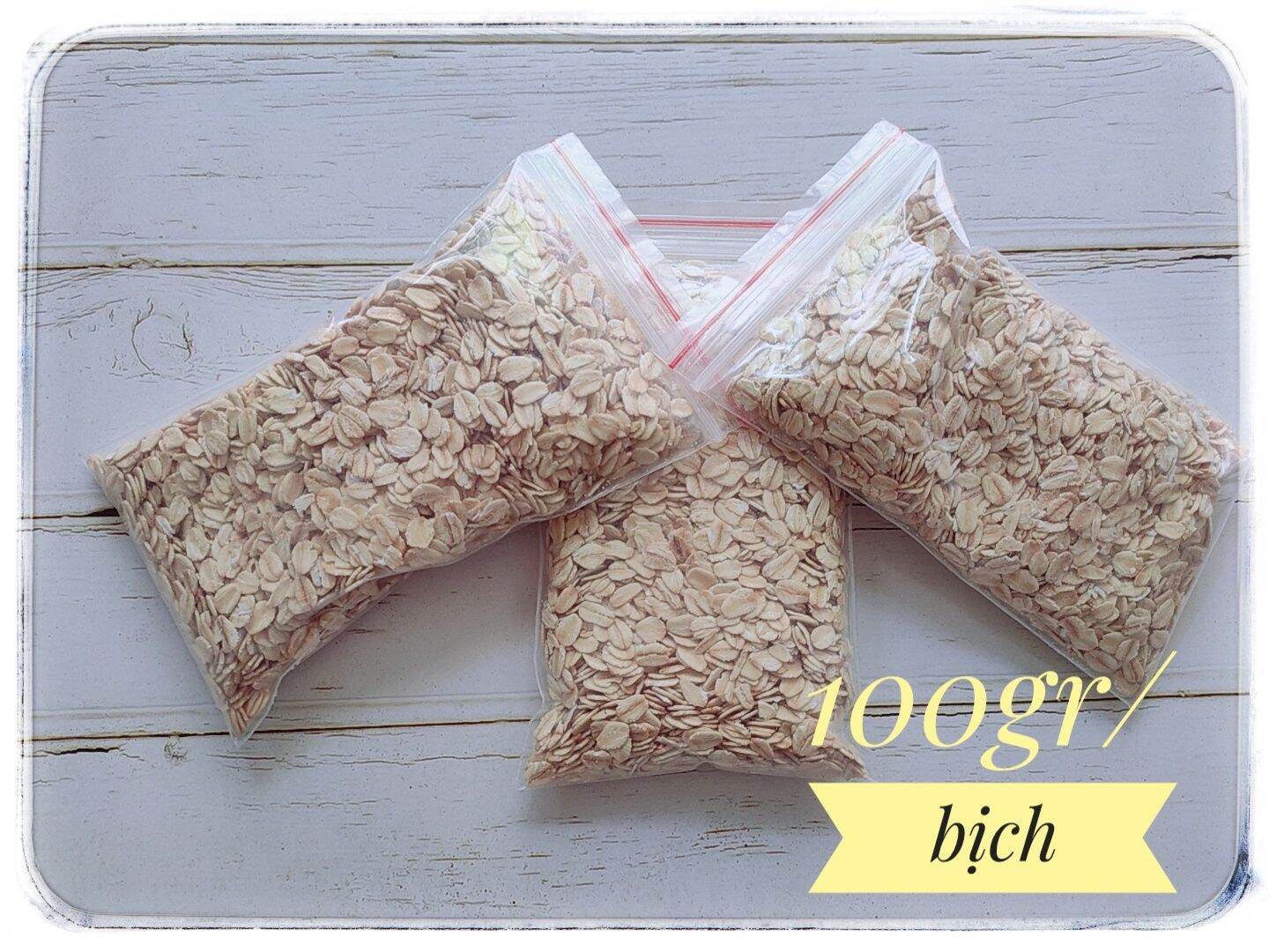 [HCM] Yến mạch sữa - thức ăn cho hamster,thú cưng... (100gr)