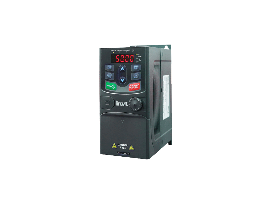 Biến tần invt gd20-0r7g-4 0.75kw 3 pha 380v ,mới 95%