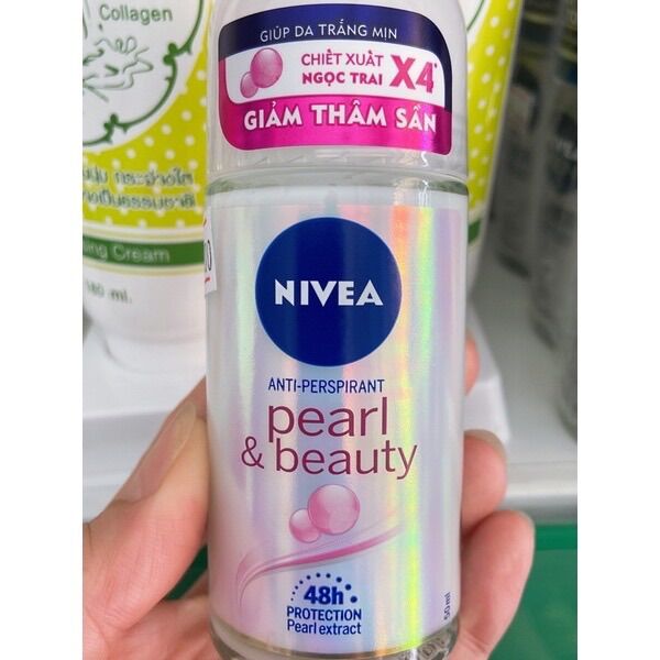 Lăn khử mùi Nivia ngọc trai