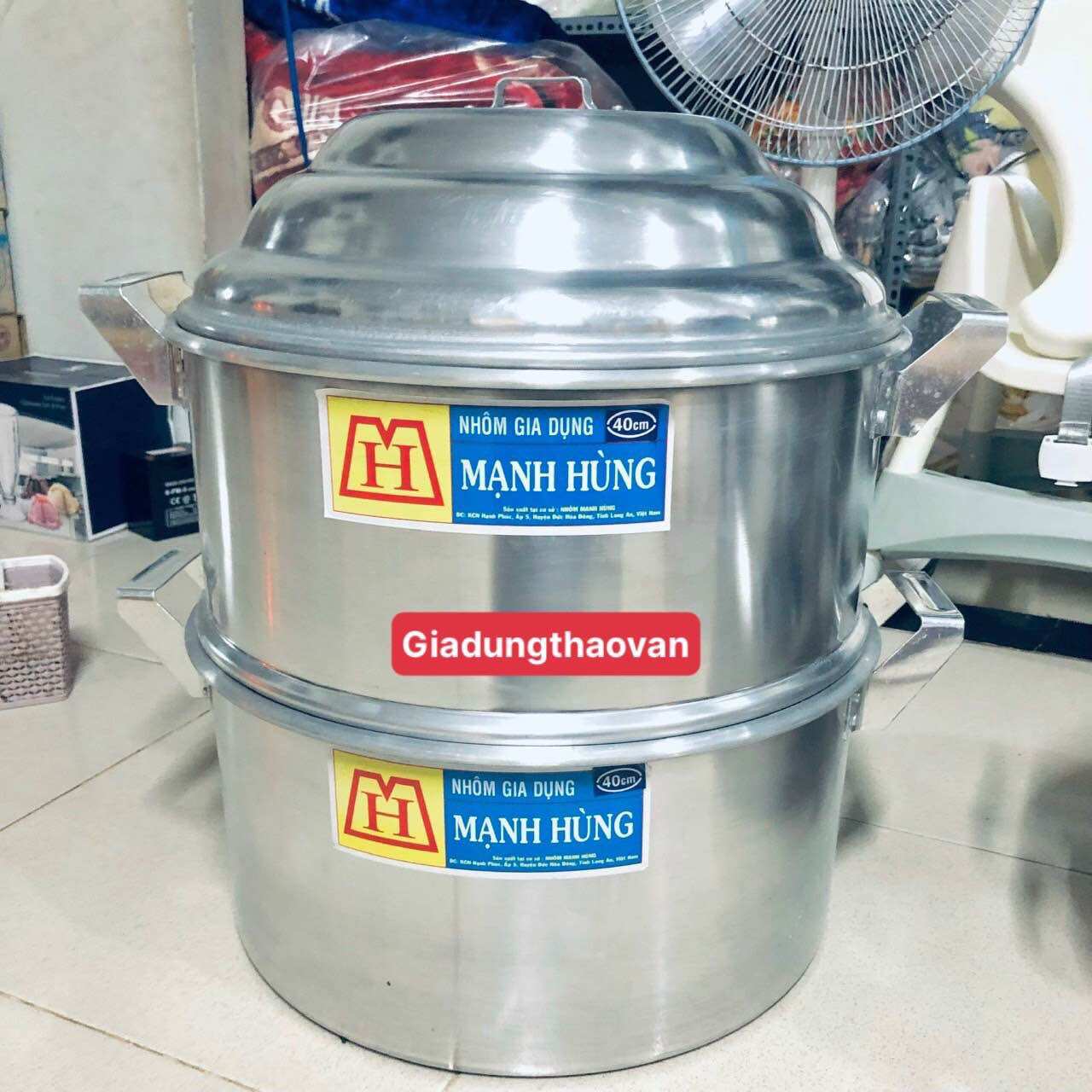 Chõ nhôm hấp Mạnh Hùng đủ size