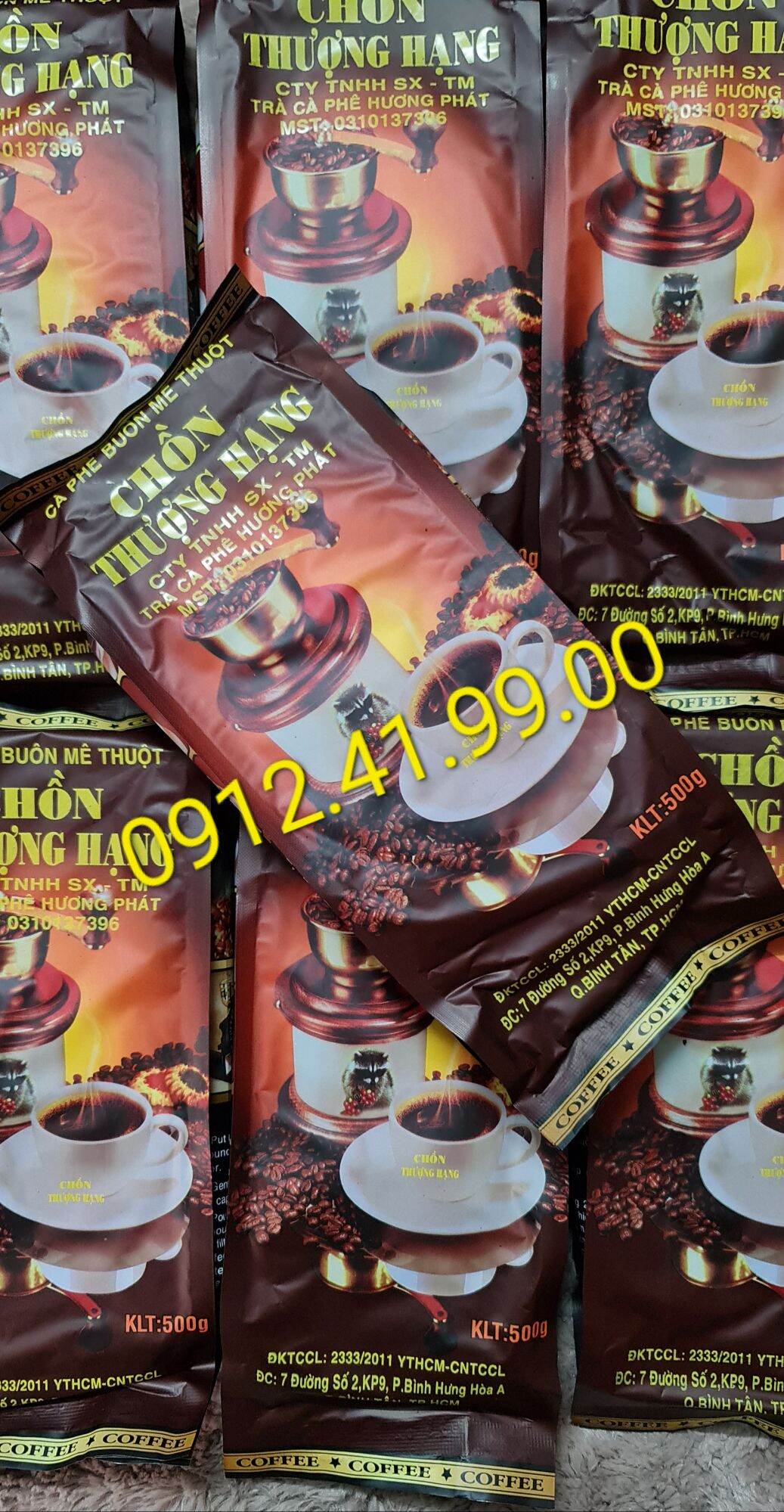 Premium Weasel Coffee (Brown Weasel) 500Gr Package