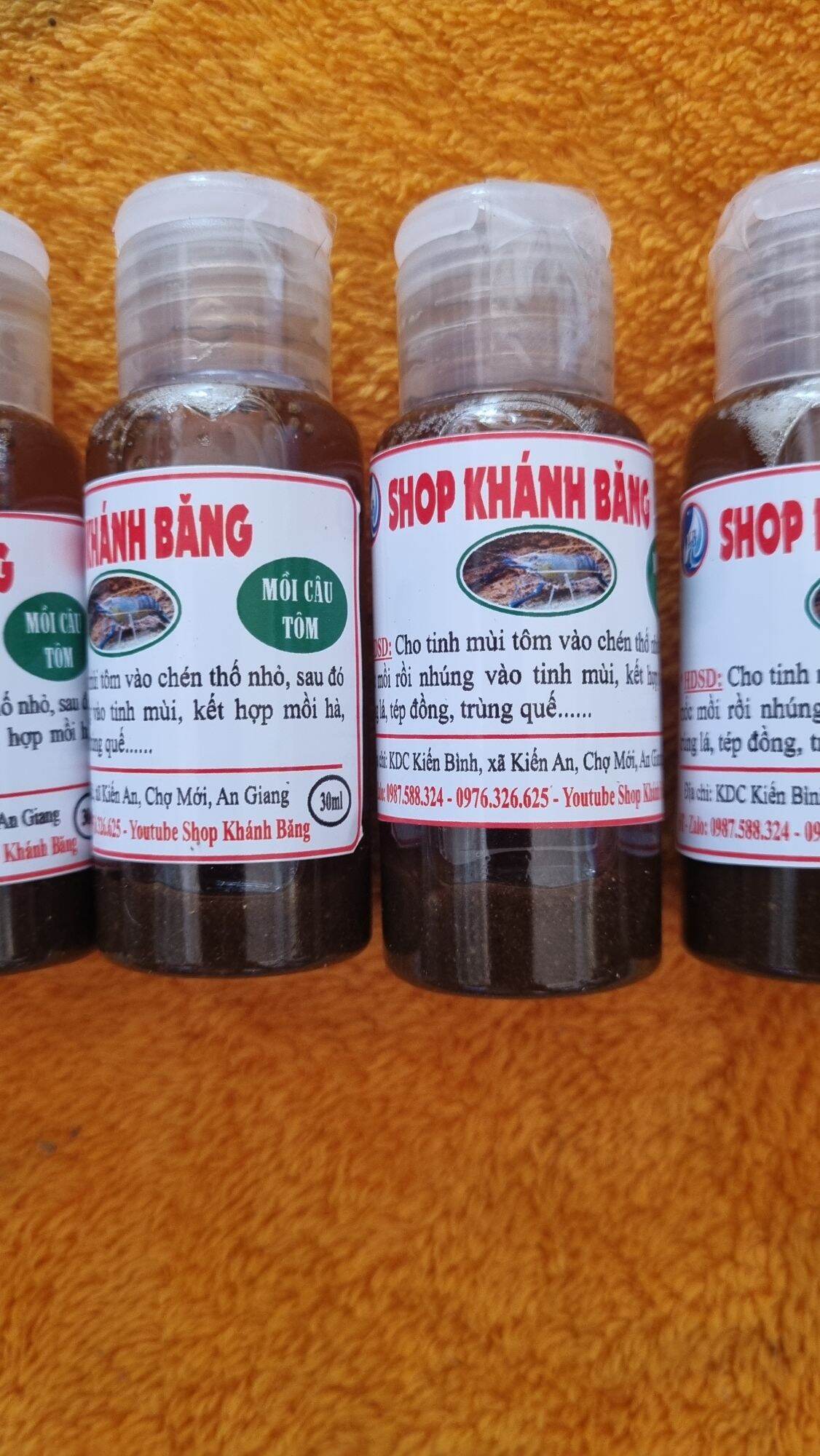 Green Crayfish Fishing Bait 30ml (Free 5 Stainless Steel Shrimp Hooks)