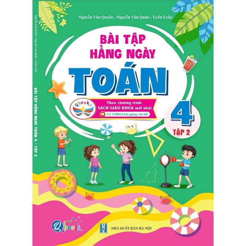 Sách - Bài tập hằng ngày Toán 4 Tập 2(Cánh Diều)