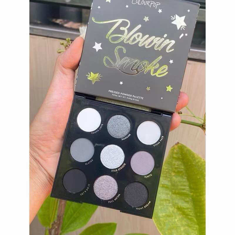[CHUẨN AUTH 100%] BẢNG PHẤN MẮT COLOURPOP #BLOWIN SMOKE