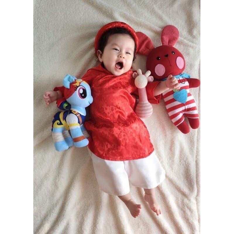 Áo Dài Cách Tân Cho Bé (3-15Kg)