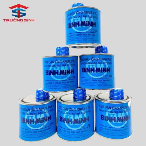 Keo dán ống nhựa PVC Bình Minh (200gr, 500gr)