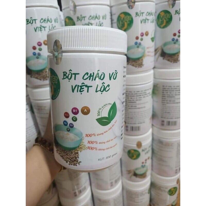 Bột cháo vỡ Việt Lộc🧡an toàn🧡10 hạt Dinh dưỡng cho bé - 500gr