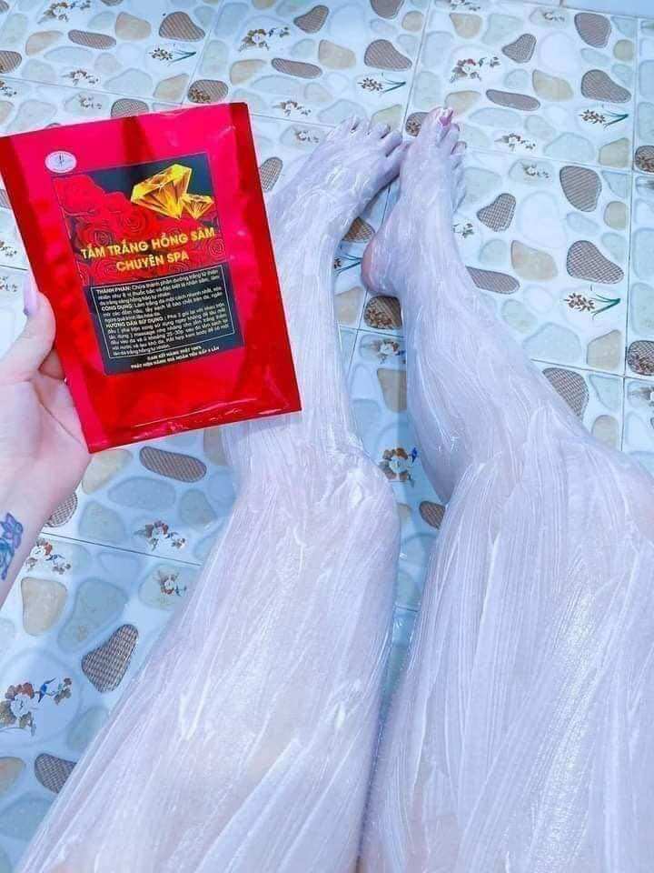 [Chính Hãng]Tắm Trắng Hồng Sâm Chuyên Spa (Dùng Được 2 Lần)