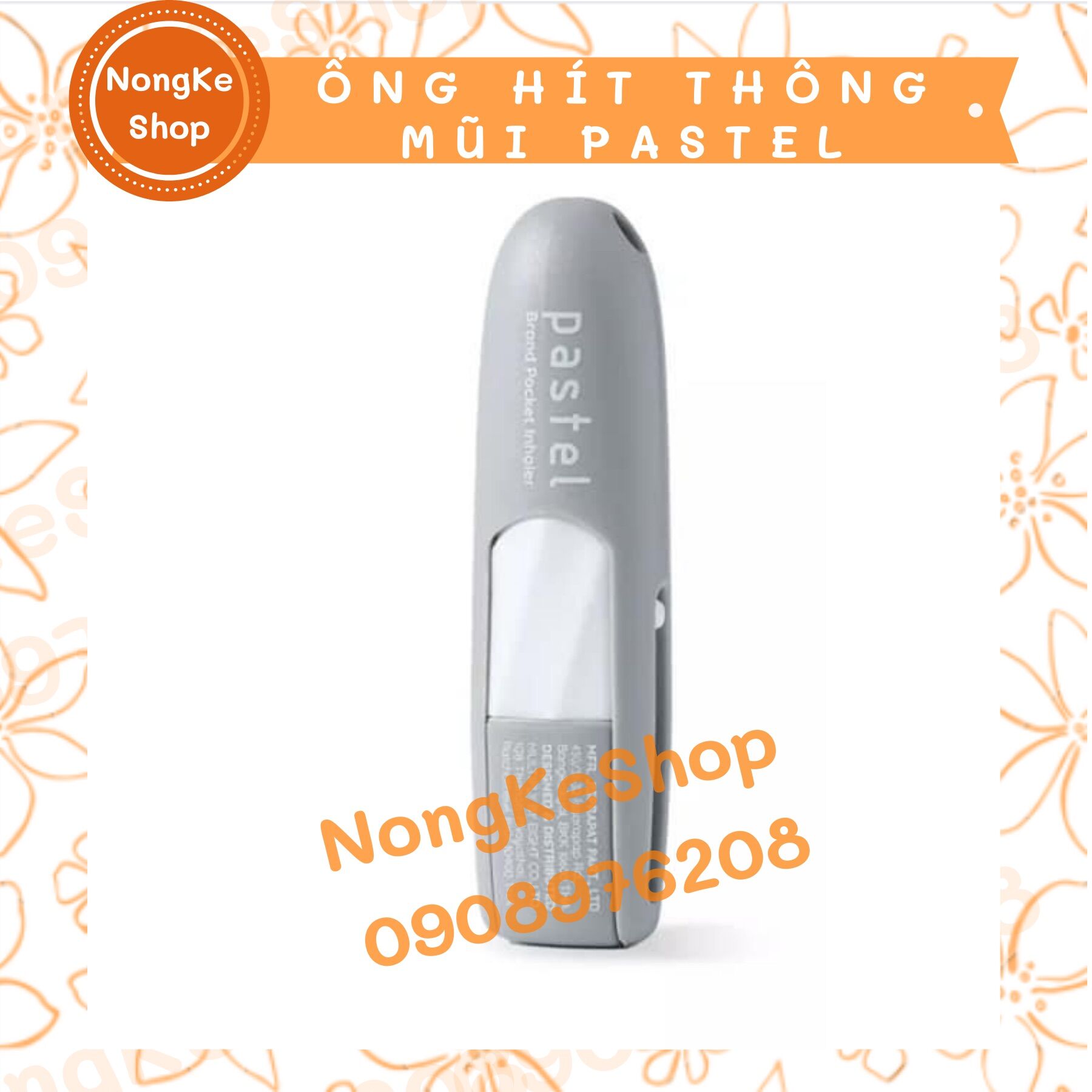 [100% Thái N.Địa] ỐNG HÍT THÔNG MŨI PASTEL THÁI LAN