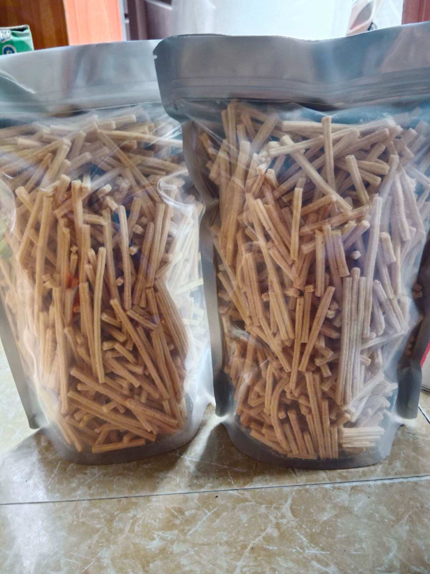 500gr bim bim que hương ngó sen (Túi zip)