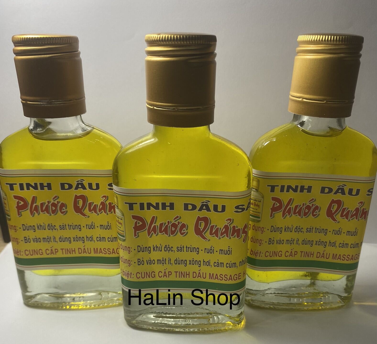 Tinh dầu sả nguyên chất Phước Quảng, Tinh dầu sả nguyên chất Huế 100ml