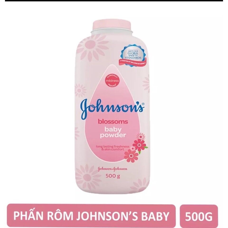 Phấn Johnson’s Baby chai 500g
