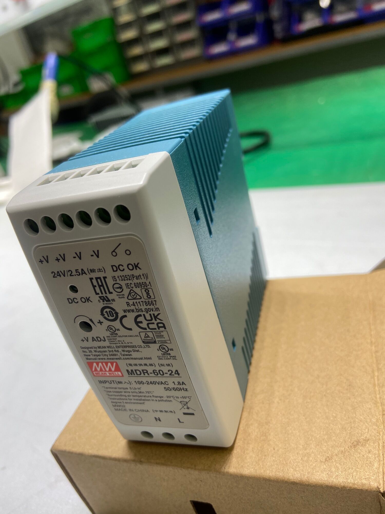 Nguồn Meanwell MDR-60-24 (24V/2.5A)