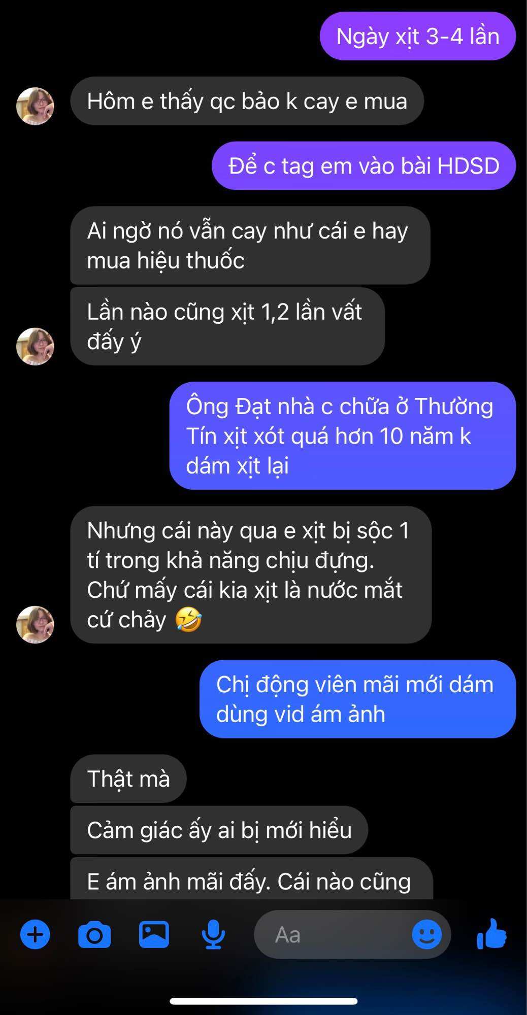 XỊT XOANG HOA NGŨ SẮC 15ml