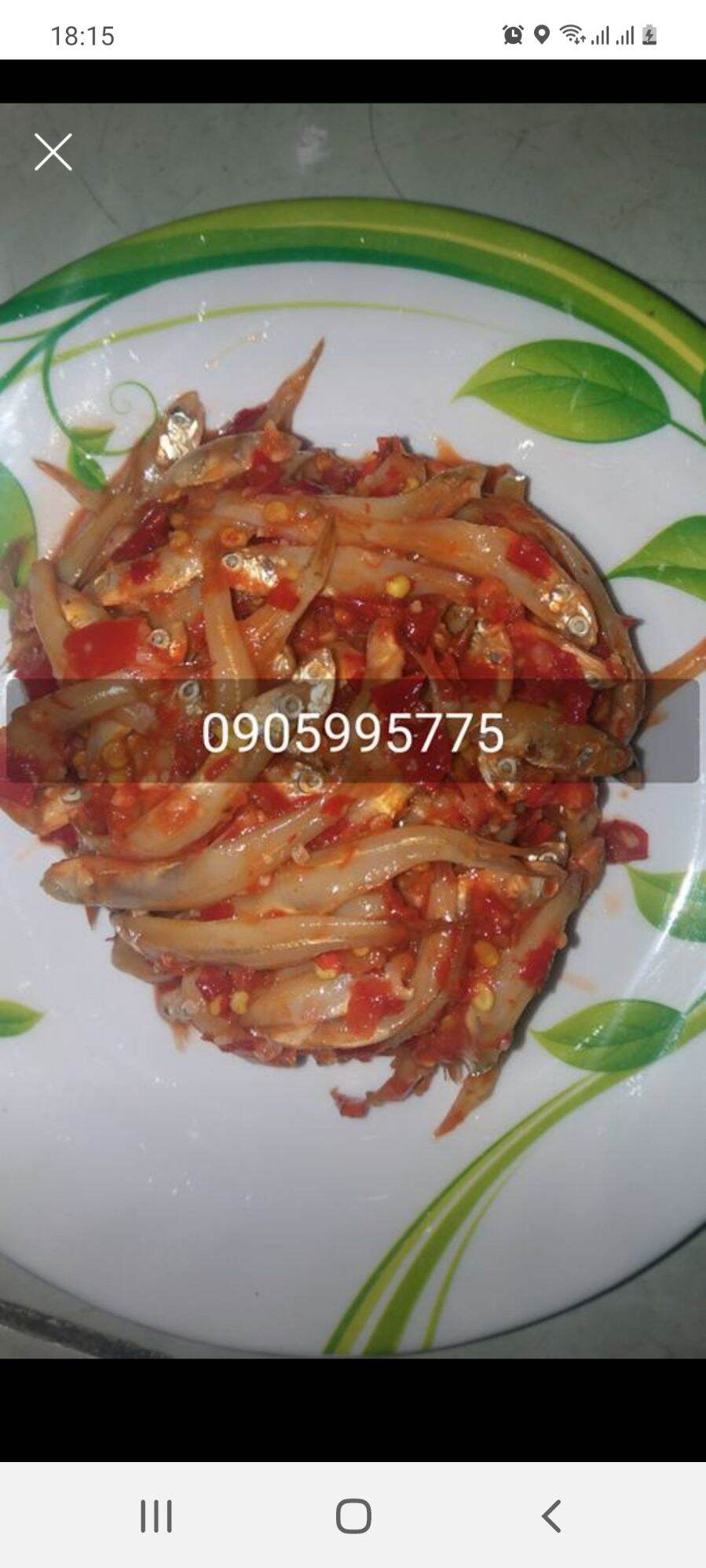 Mắm cá cơm xổi đặc sản Huế Lăng Cô 650gr