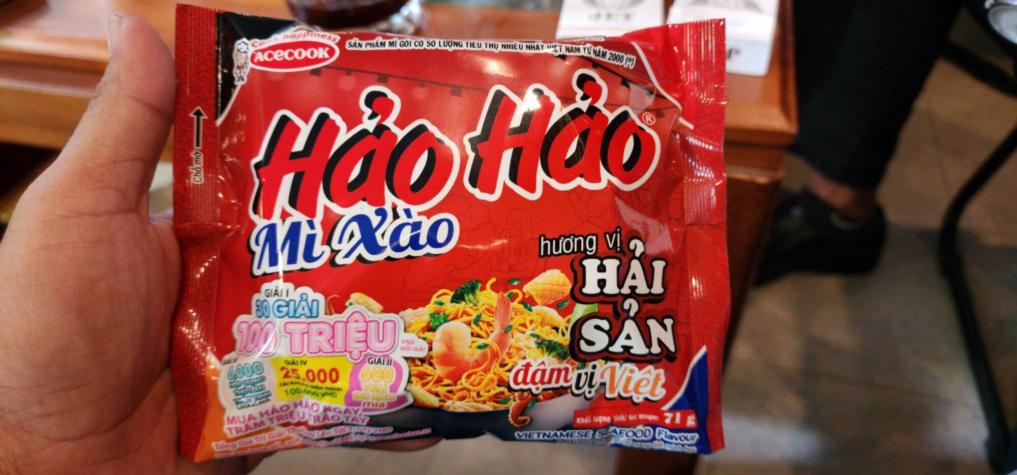 Hảo hảo mì xào hương vị hải sản ...date mới