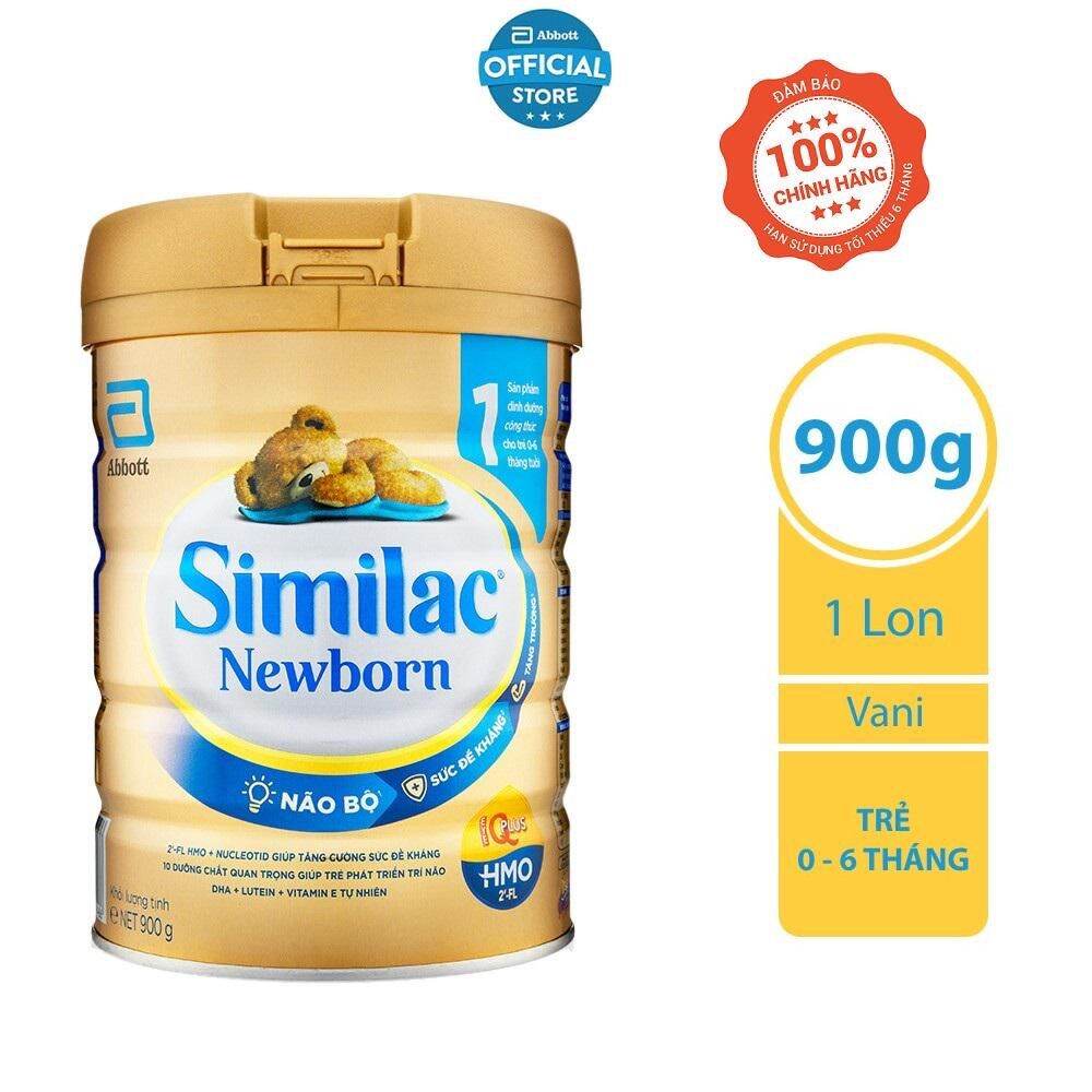 Sữa bột Similac Newborn 1 900g dành cho bé 0-6 tháng