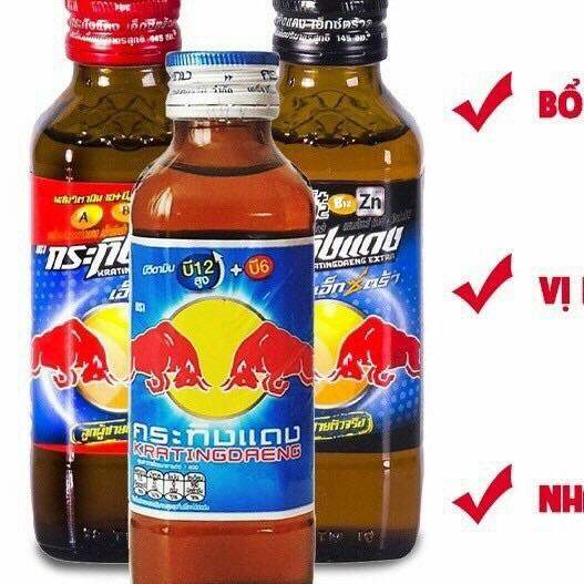 Bò Cụng Nước tăng lực RedBull Thái Lan - 150MLx10