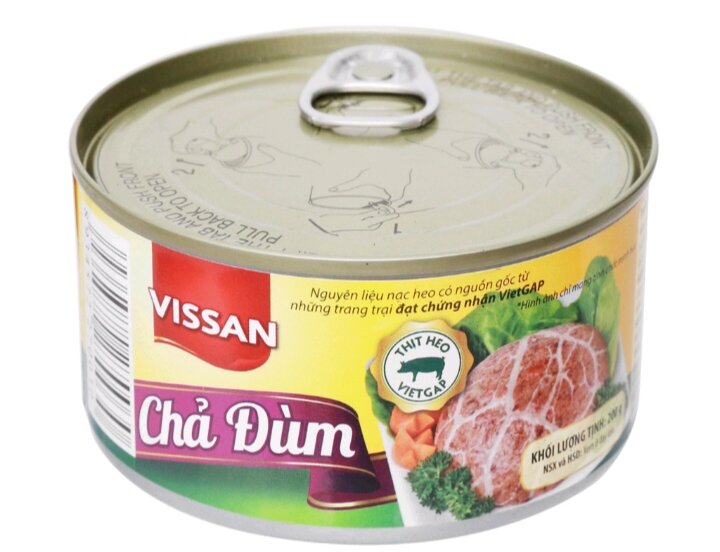 Combo 4 Chả Đùm Vissan Hộp 200g