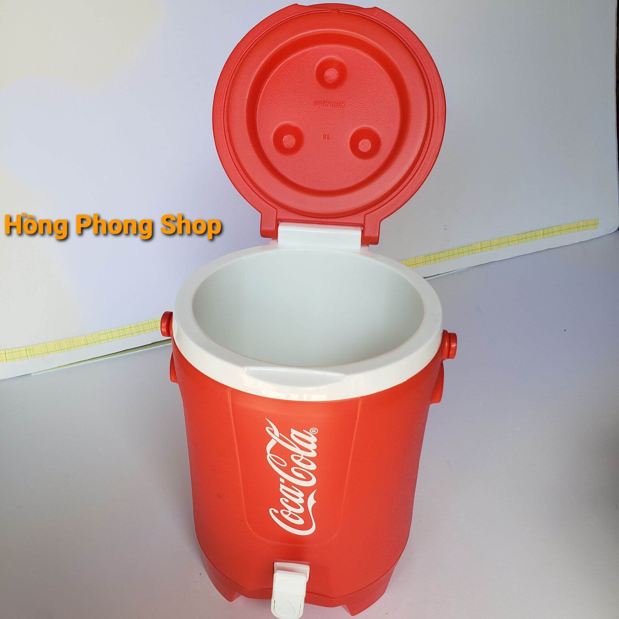 Bình đá Duy Tân ( Cocacola) Có Vòi 8l
