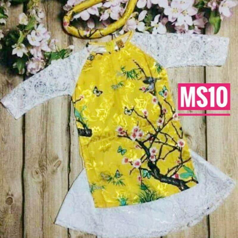 Áo dài cách tân trẻ em giá rẻ