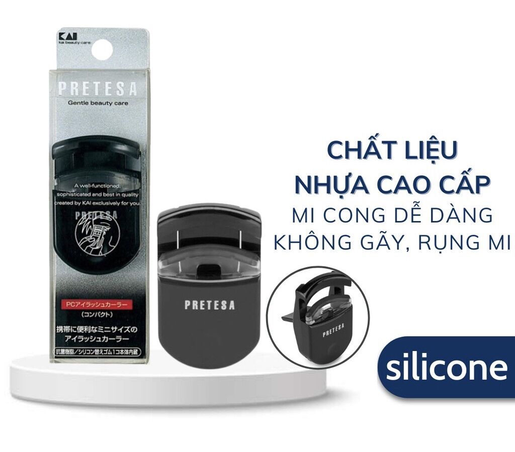 Kẹp Bấm Mi Nhật Bản Kai Compact Curler.