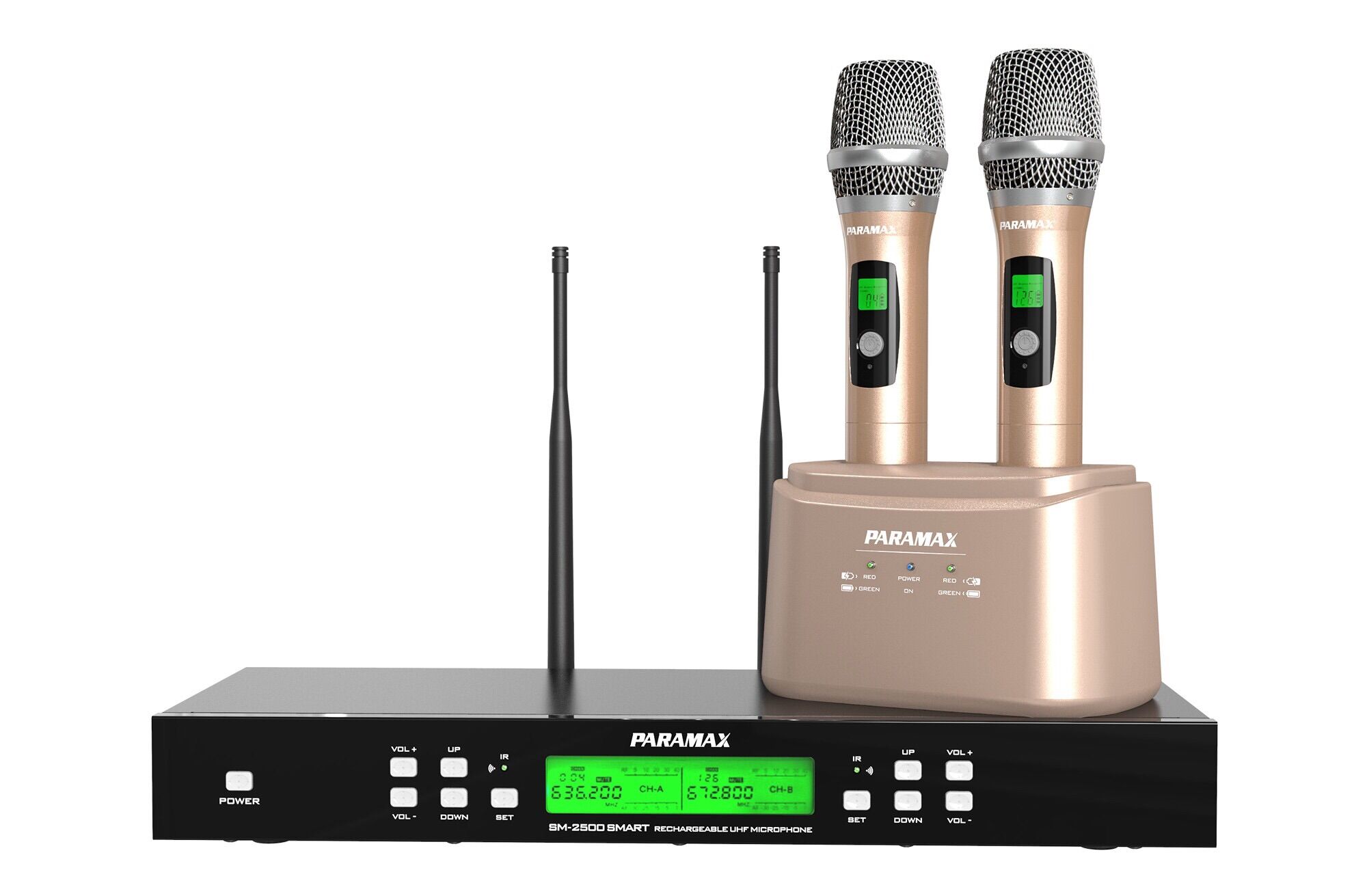 Micro không dây PARAMAX SM2500SMART Chính Hãng