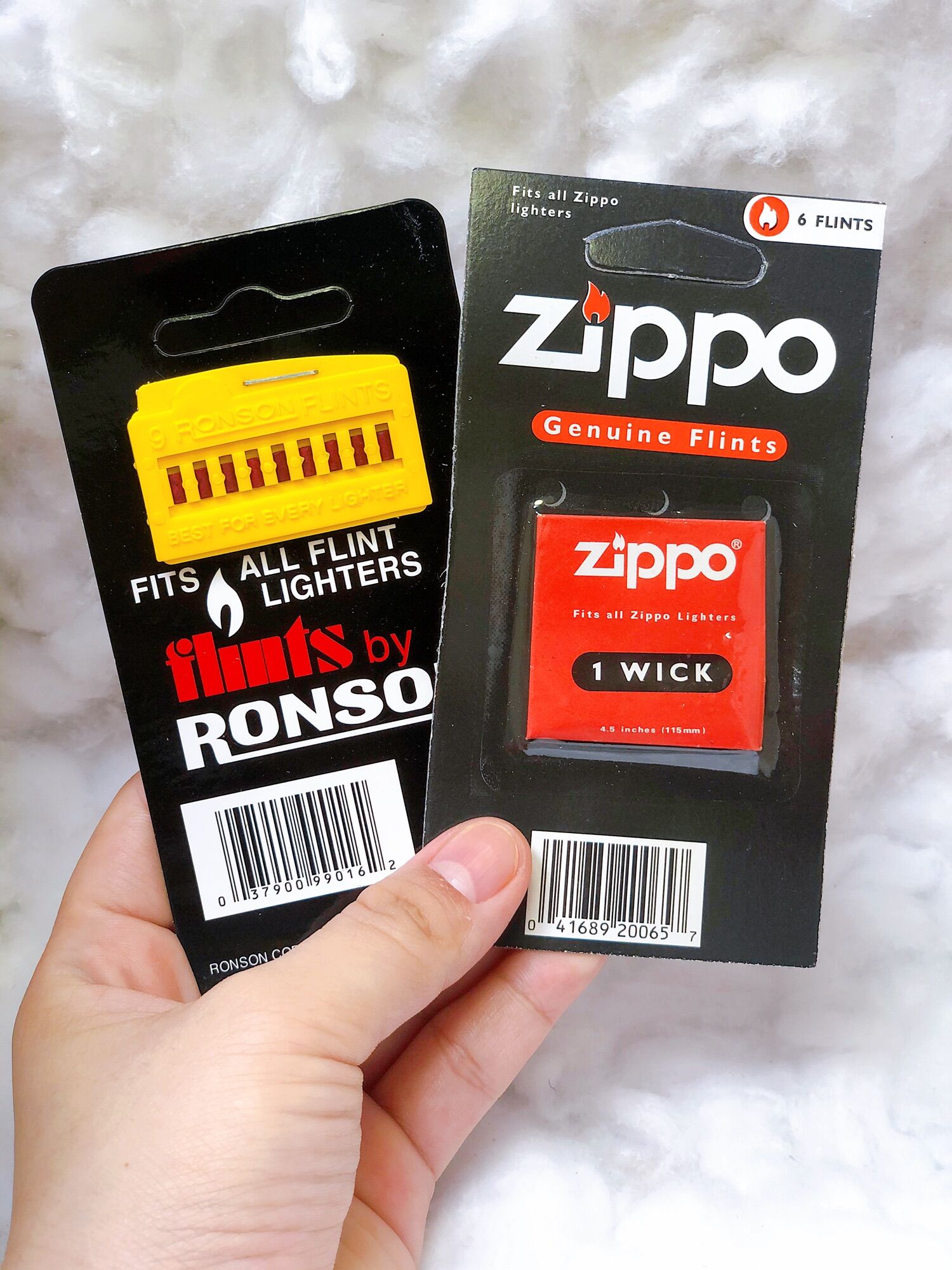 Combo 1 Đá + 1 Bấc Zippo Chính Hãng