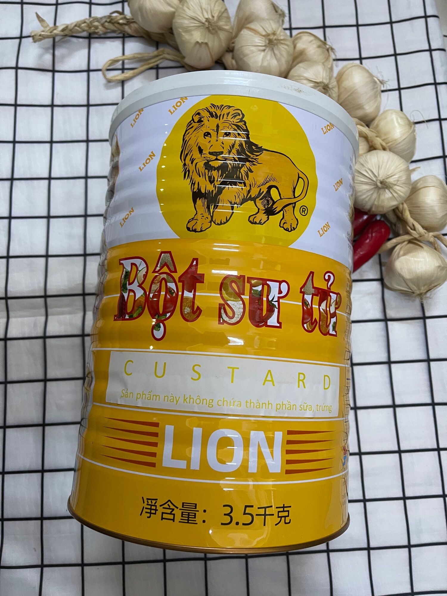 Bột sư tử lion/ bột trứng sữa / custart powder 3.5kg