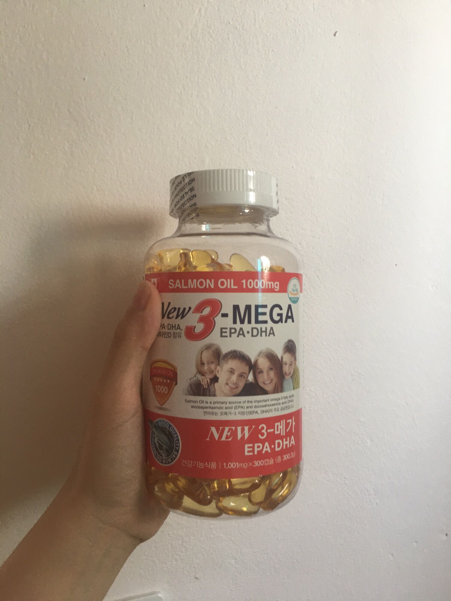 OMEGA 3 Tinh Dầu Cá Gia Đình Đỏ Hàn Quôc