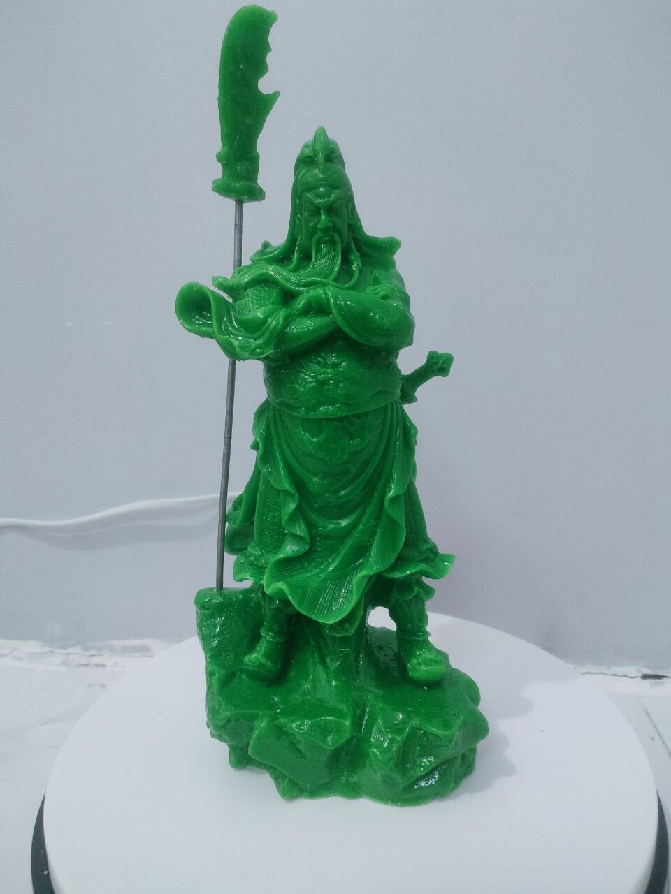 Tượng Quan Công cao 20cm