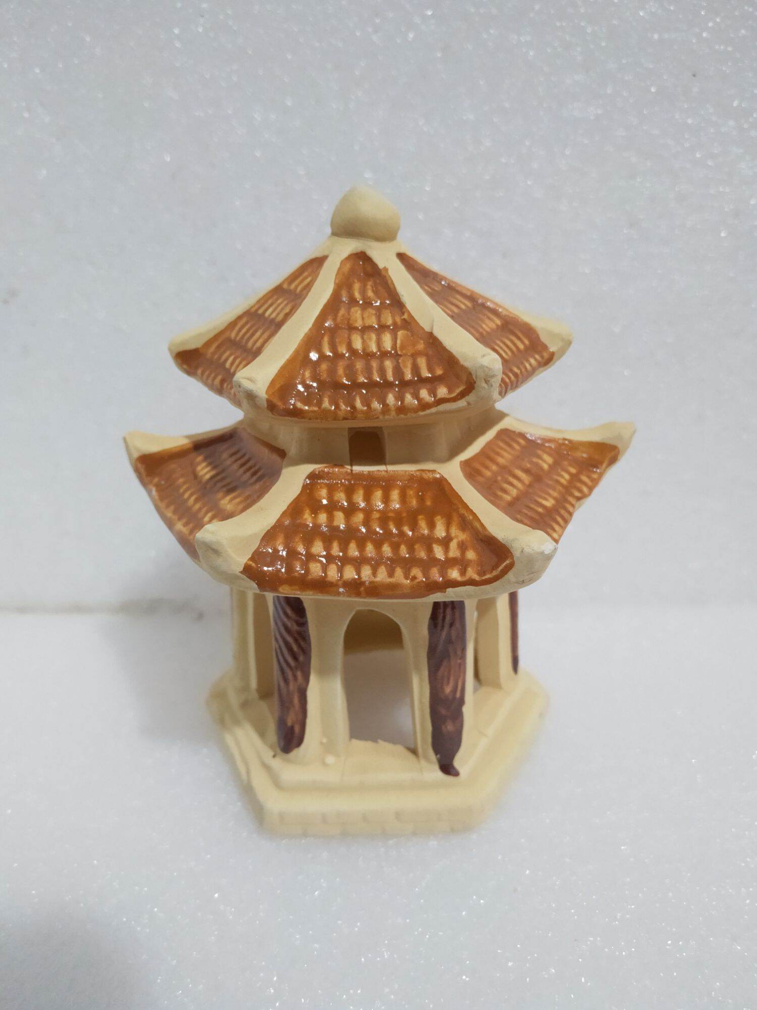 LẦU GIÓ GỐM SỨ TRANG TRÍ TIỂU CẢNH