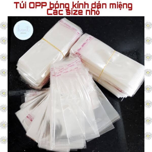 [HCM]1 KG TÚI BÓNG KÍNH OPP SIZE NHỎ 4-5-6-7-8 cm - HÀNG TỐT BÓNG ĐẸP
