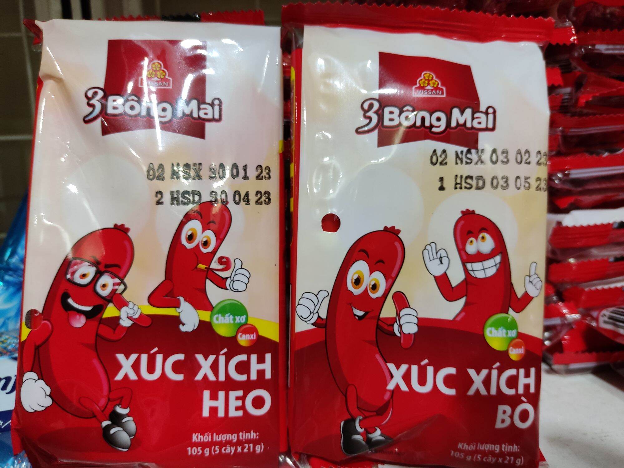 Xúc xích bông mai gói 105g