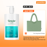 Gel Rửa Mặt Sạch Thoáng Simple Purify+ 240ml  Guardian Việt Nam
