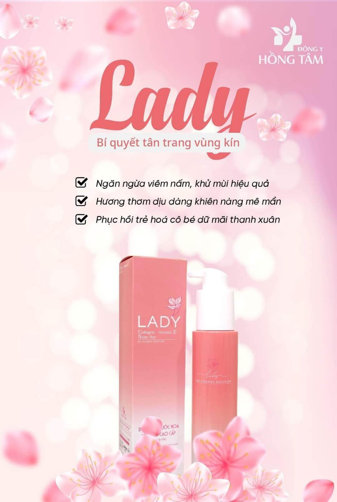 Dung dịch vệ sinh LADY 150ml date 2026