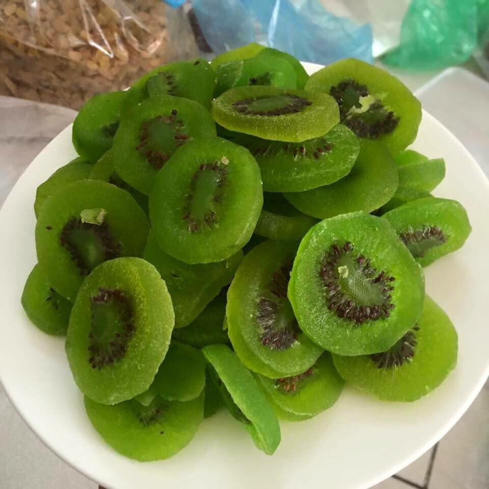 mứt kiwwi sấy dẻo 100g