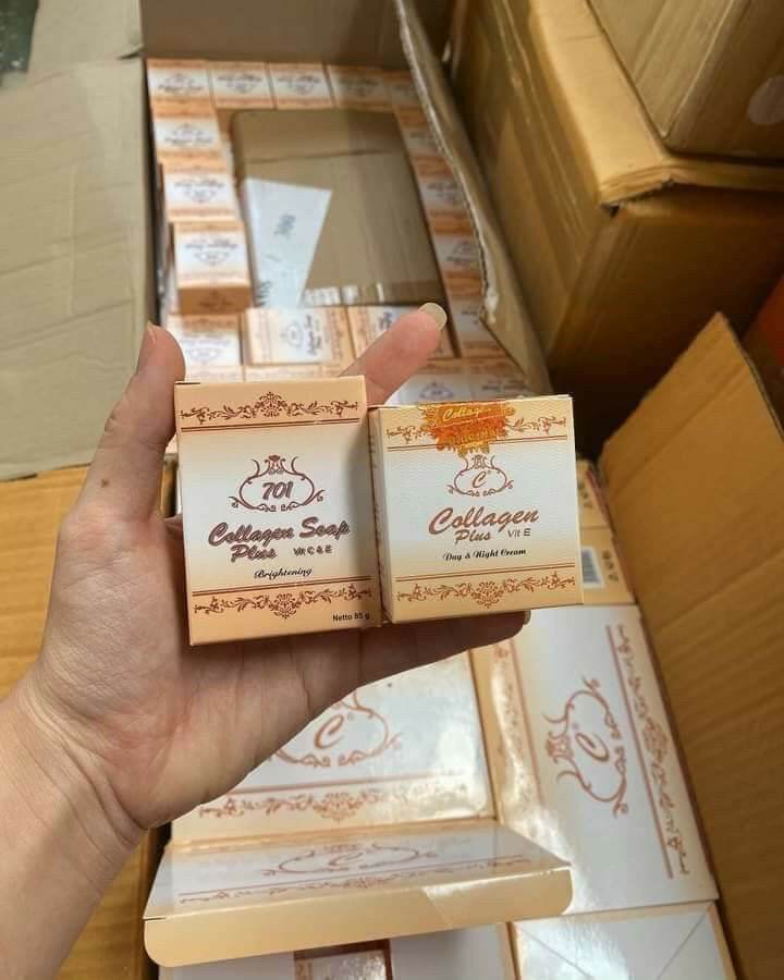 Kem Nám Bộ COLLAGEN Plus Vit E Thái Lan ( hàng nội địa Thái )